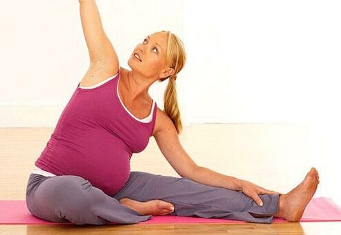 Exercises to prevent the development of diabetes during pregnancy in pregnant women